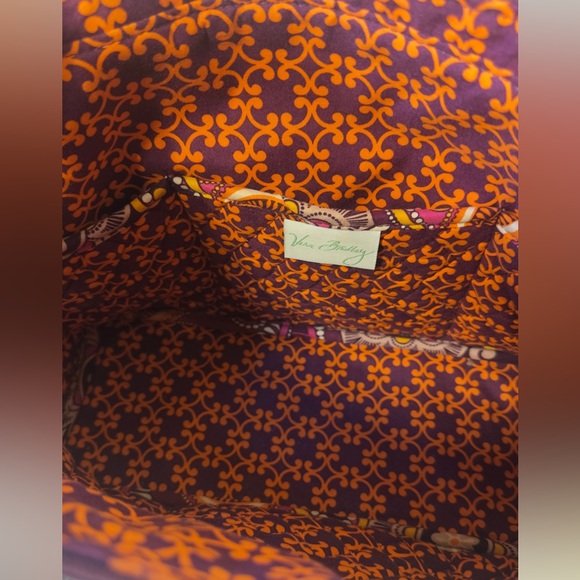 NWOT Vera Bradley Safari Sunset Tote 100% Cotton - Picture 5 of 7